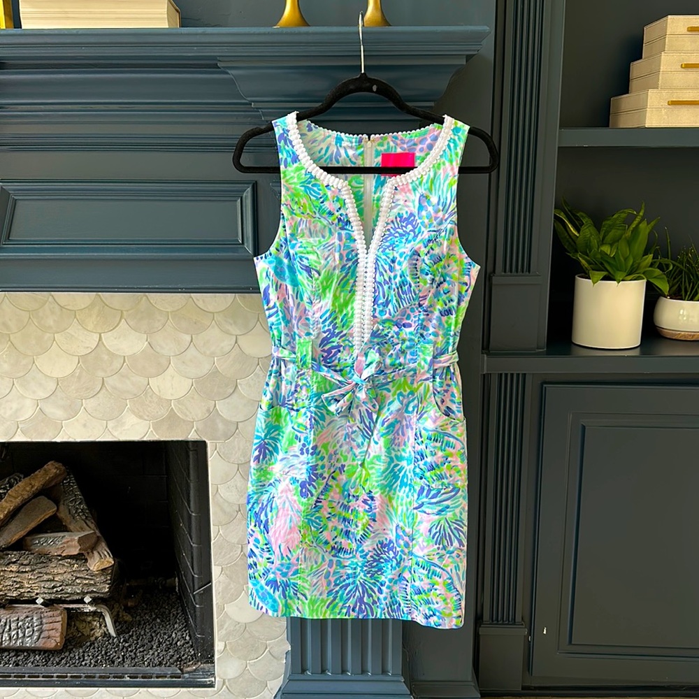 NWT Lilly Pulitzer Giulianna Stretch Shift Dress